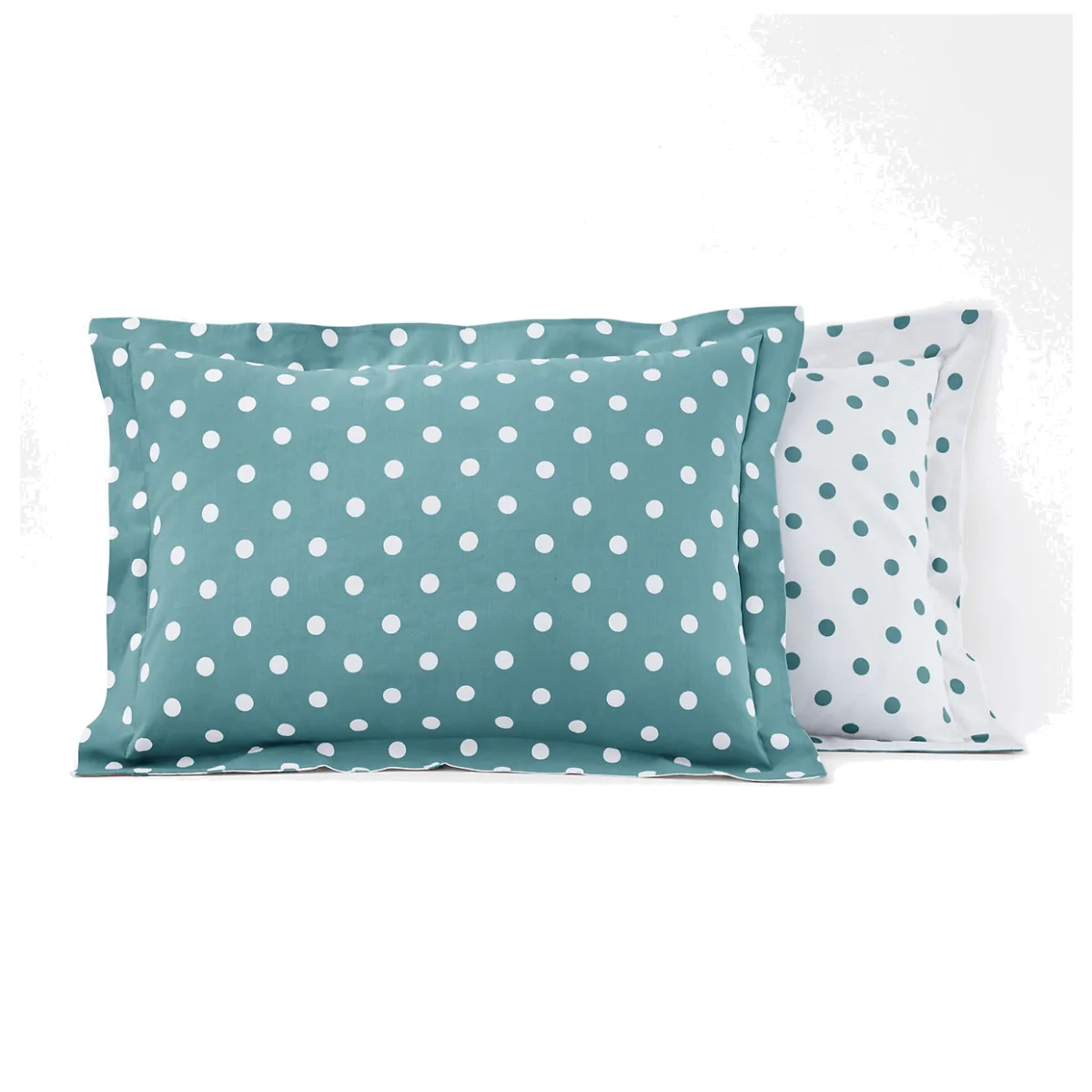 Clarisse Polka Dot 100% Cotton Pillowcase – image 1