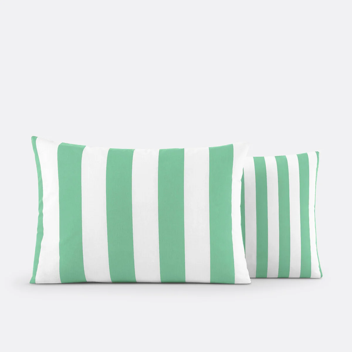 Hendaye Green Cotton Pillowcase – image 4