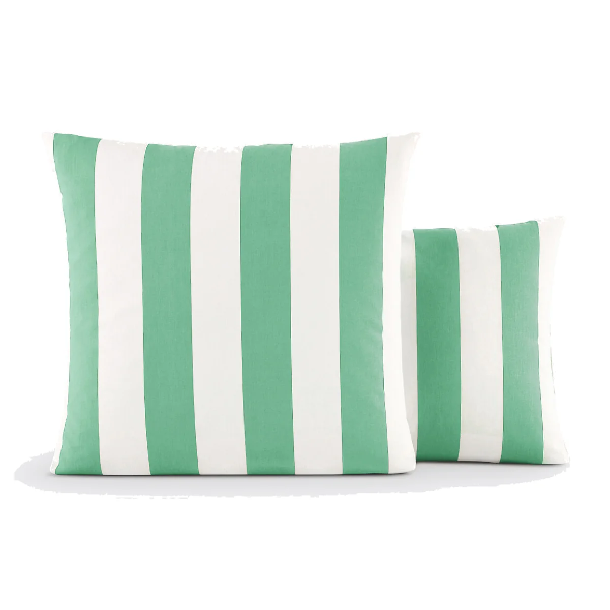 Hendaye Green Cotton Pillowcase – image 1