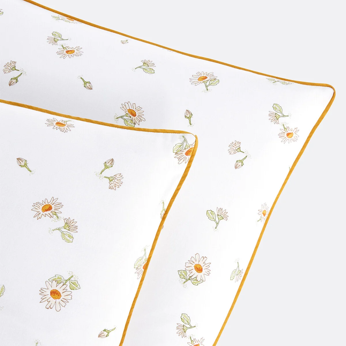 Paquita Floral 100% Washed Cotton Pillowcase – image 3