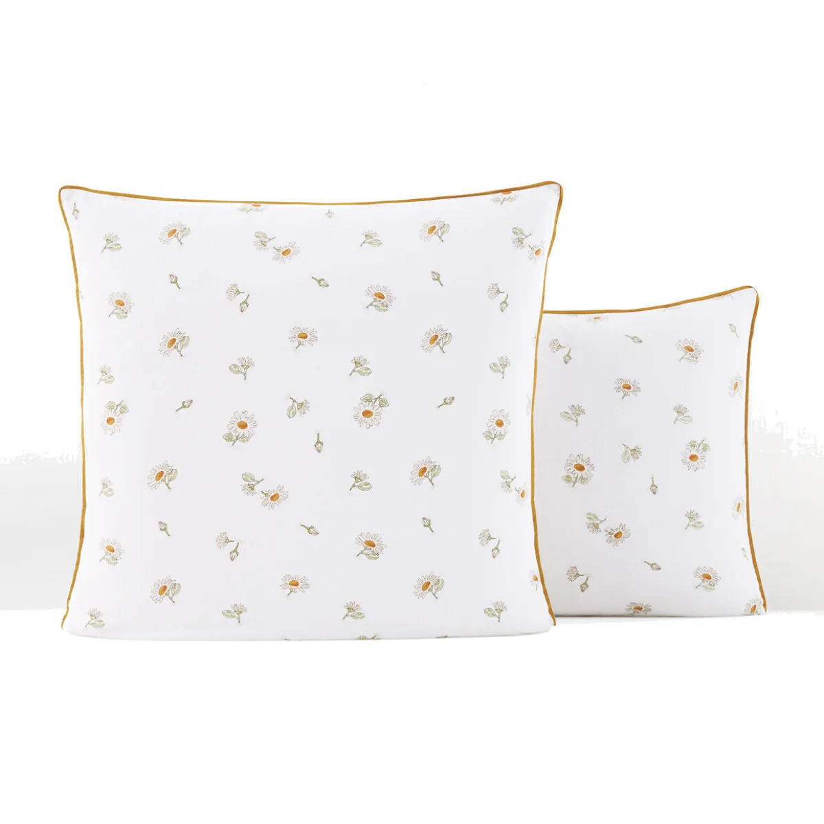 Paquita Floral 100% Washed Cotton Pillowcase – image 1
