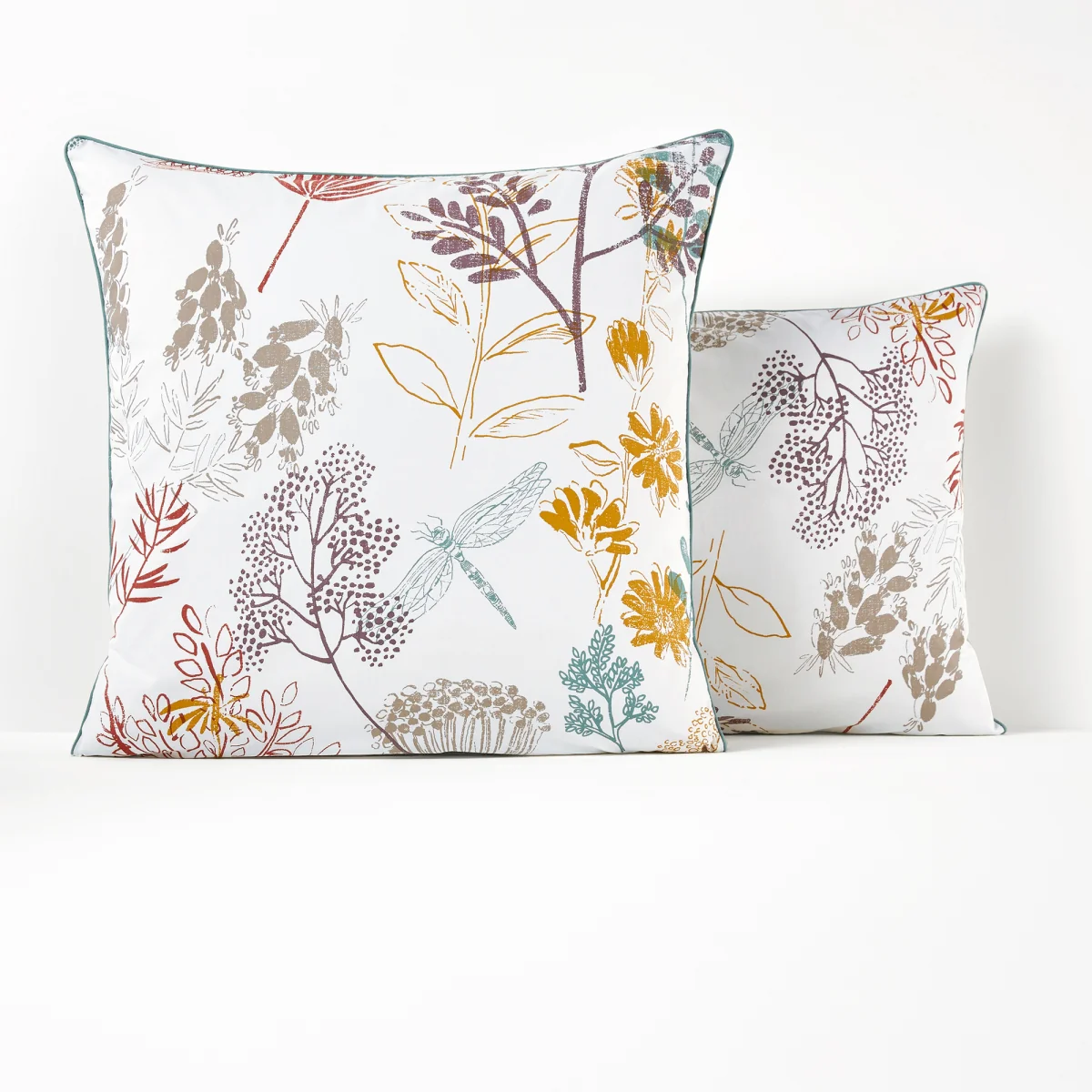 Botanique Floral 100% Cotton Percale 200 Thread Count Pillowcase – image 2