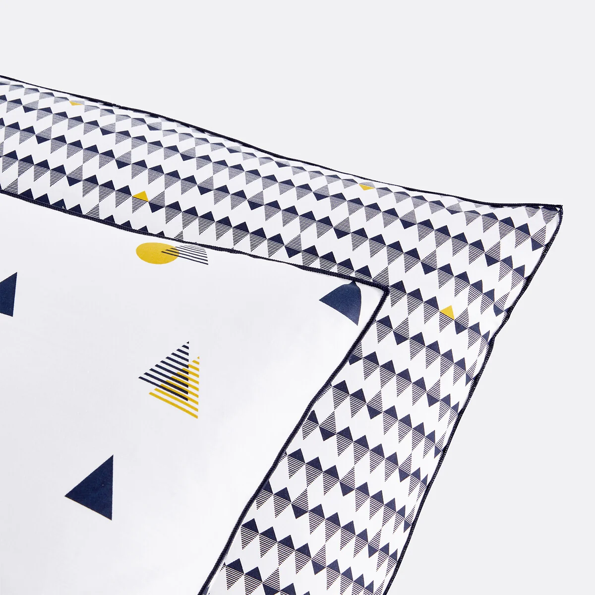 Digna Geometric 100% Cotton Percale 180 Thread Count Pillowcase – image 5