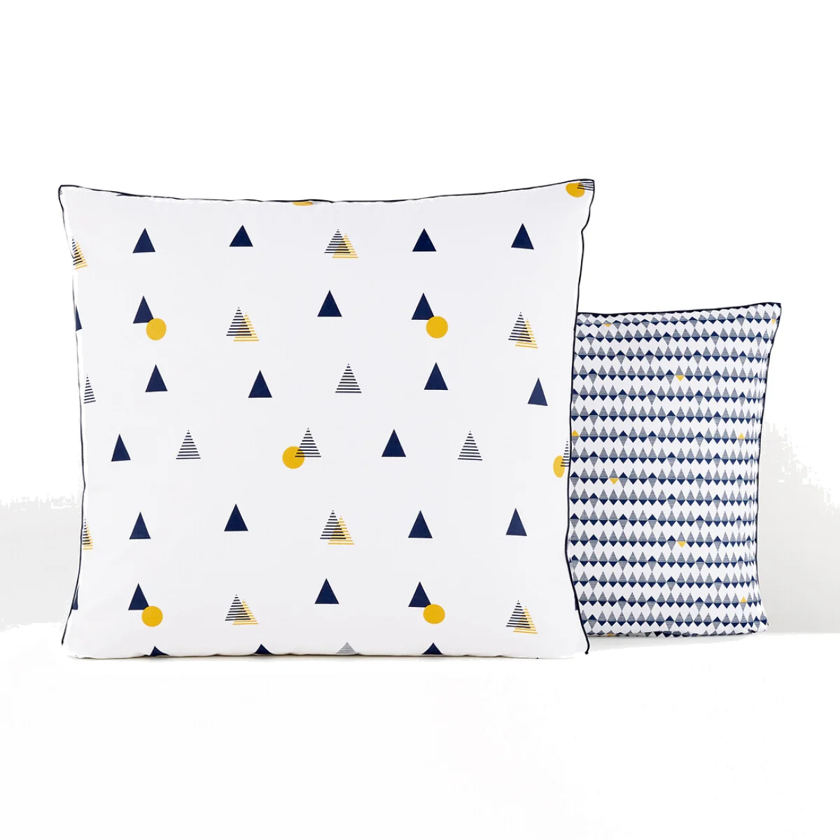 Digna Geometric 100% Cotton Percale 180 Thread Count Pillowcase – image 1