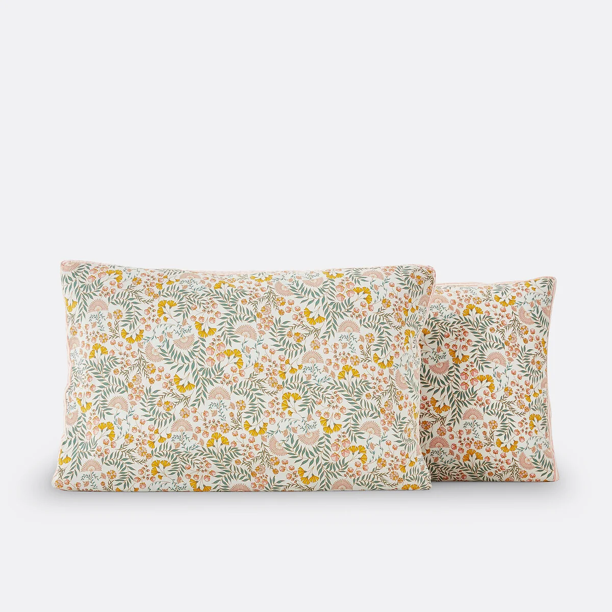 Majari Floral Washed Cotton Pillowcase – image 4