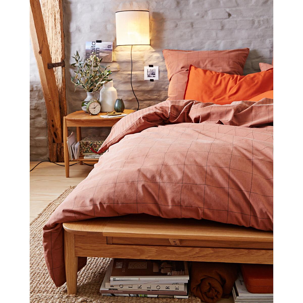 Monille Checked 100% Washed Cotton Pillowcase – image 5