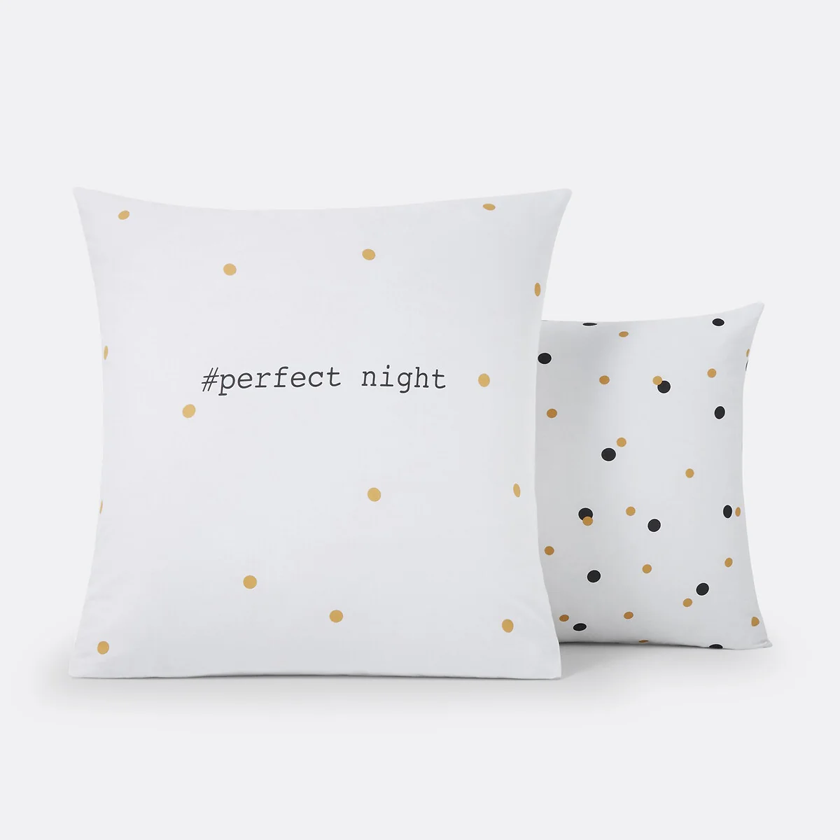Perfect Night Spotted 100% Cotton Pillowcase – image 2