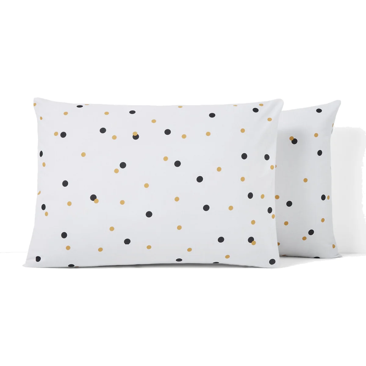 Perfect Night Spotted 100% Cotton Pillowcase – image 1