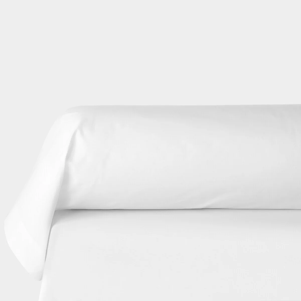 Scenario Plain Polycotton Bolster Pillowcase – image 2