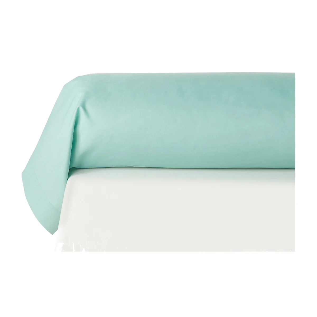 Scenario Plain Polycotton Bolster Pillowcase – image 1