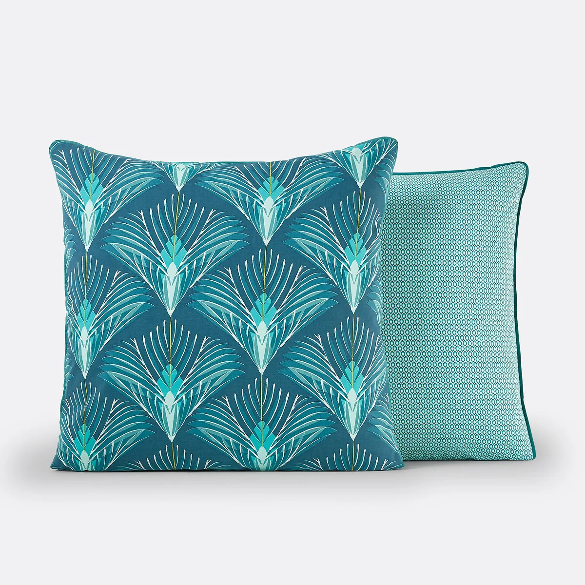 Pampelune Art Deco Fan Cotton Percale 200 Thread Count Pillowcase – image 3