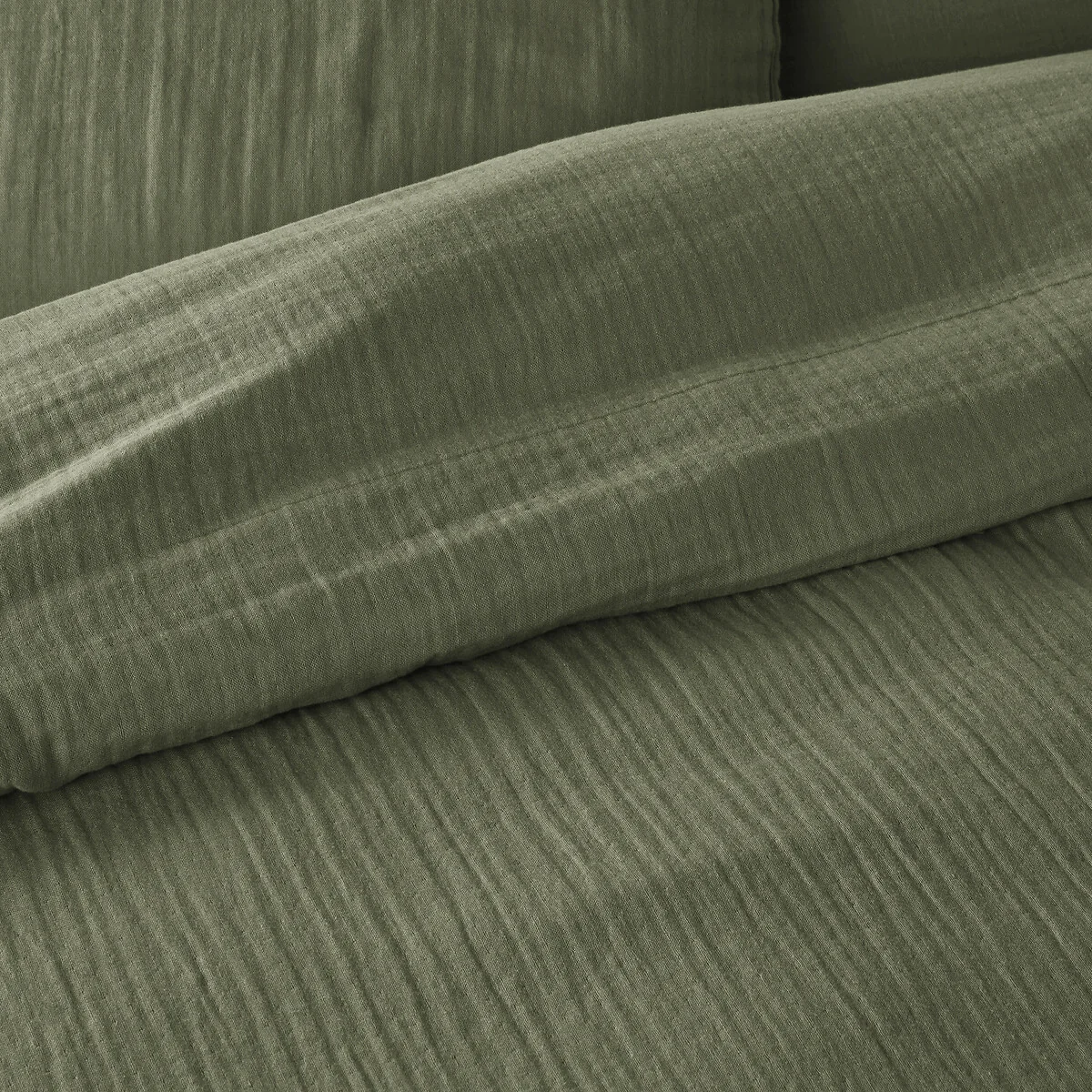 Kumla Plain 100% Cotton Muslin Pillowcase – image 4