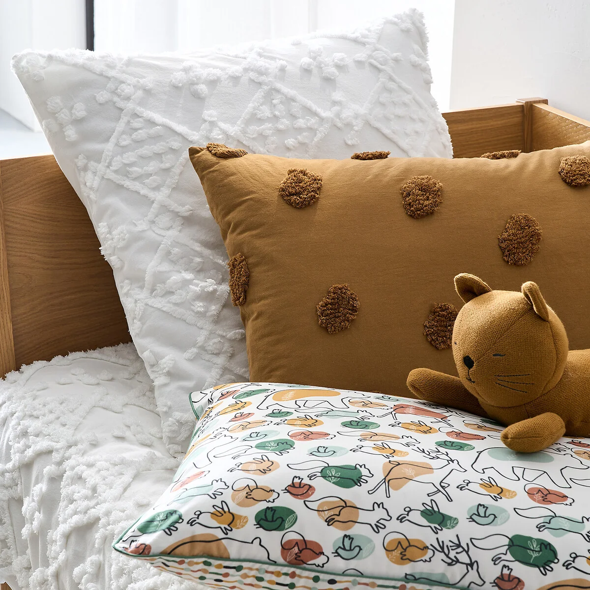 Pintu Tufted 100% Organic Cotton 300 Thread Count Pillowcase – image 2