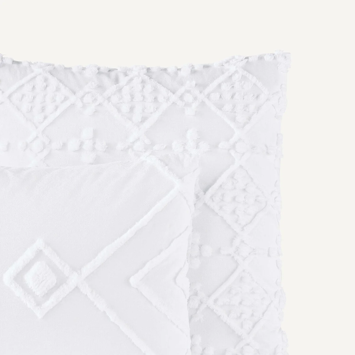 Pintu Tufted 100% Organic Cotton 300 Thread Count Pillowcase – image 3