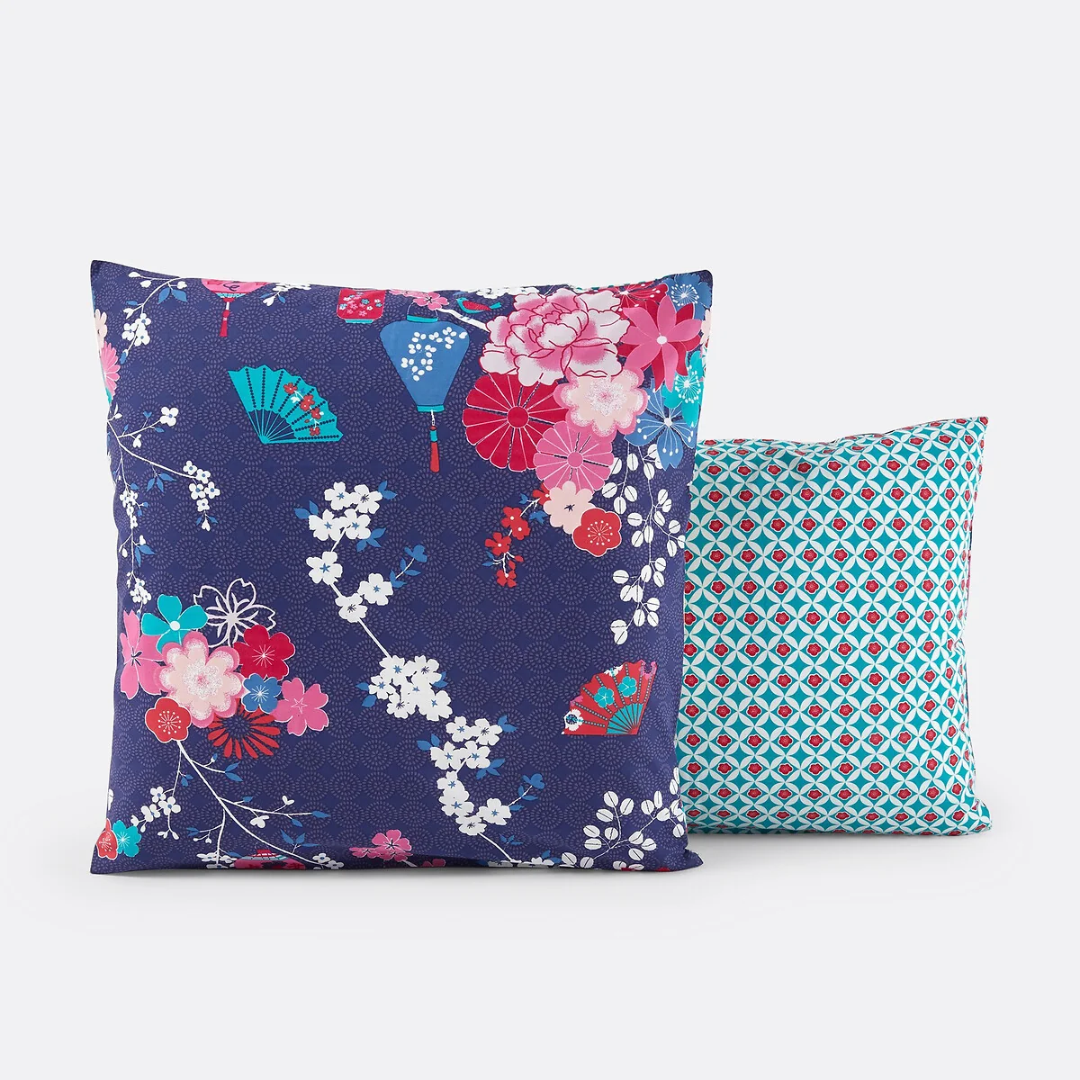 Miss Shanghai Oriental Floral 100% Cotton Pillowcase – image 2