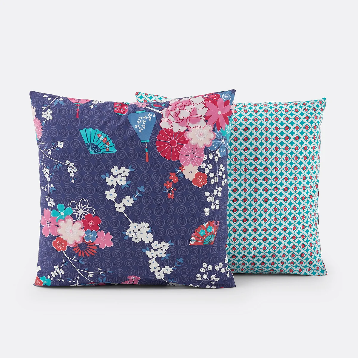 Miss Shanghai Oriental Floral 100% Cotton Pillowcase – image 3