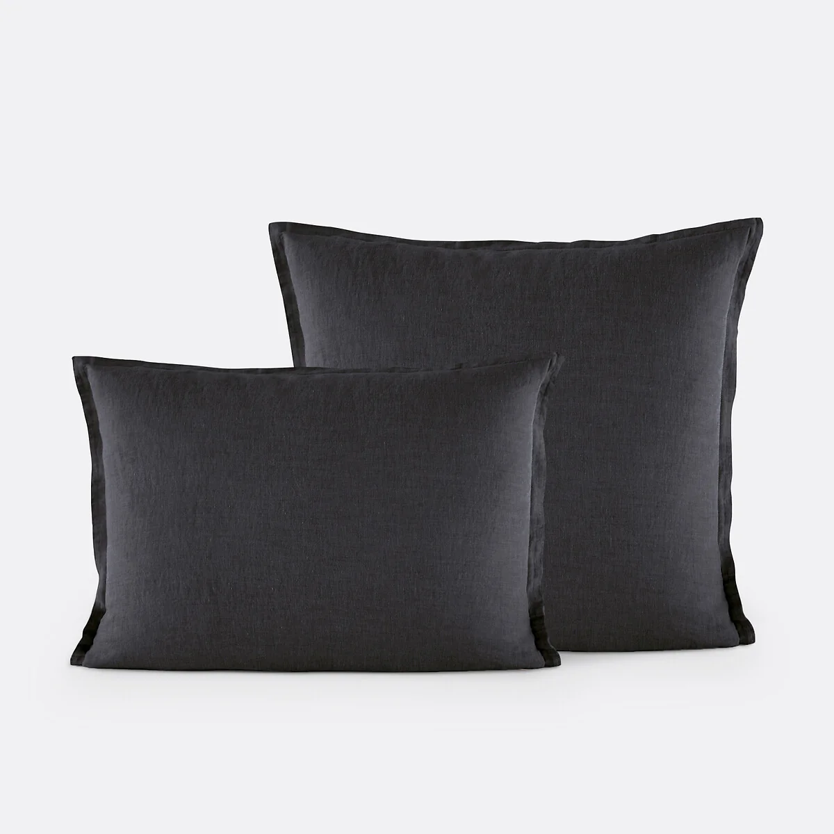 Linot Plain 100% Washed Linen Pillowcase – image 2