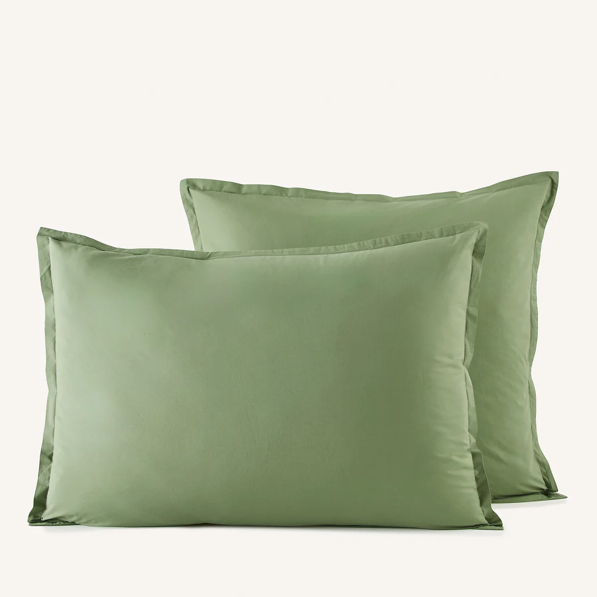 Sabbal Washed Cotton Percale 300 Thread Count Pillowcase – image 5