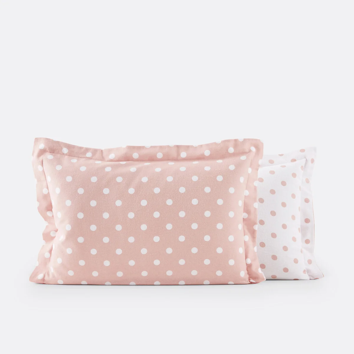Clarisse Polka Dot 100% Cotton Flannel Pillowcase – image 4