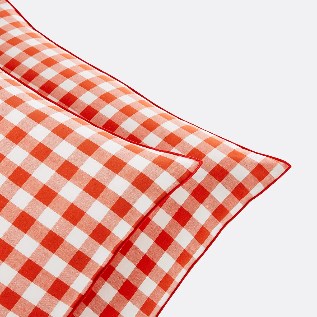 Veldi Orange Cotton Pillowcase – image 2