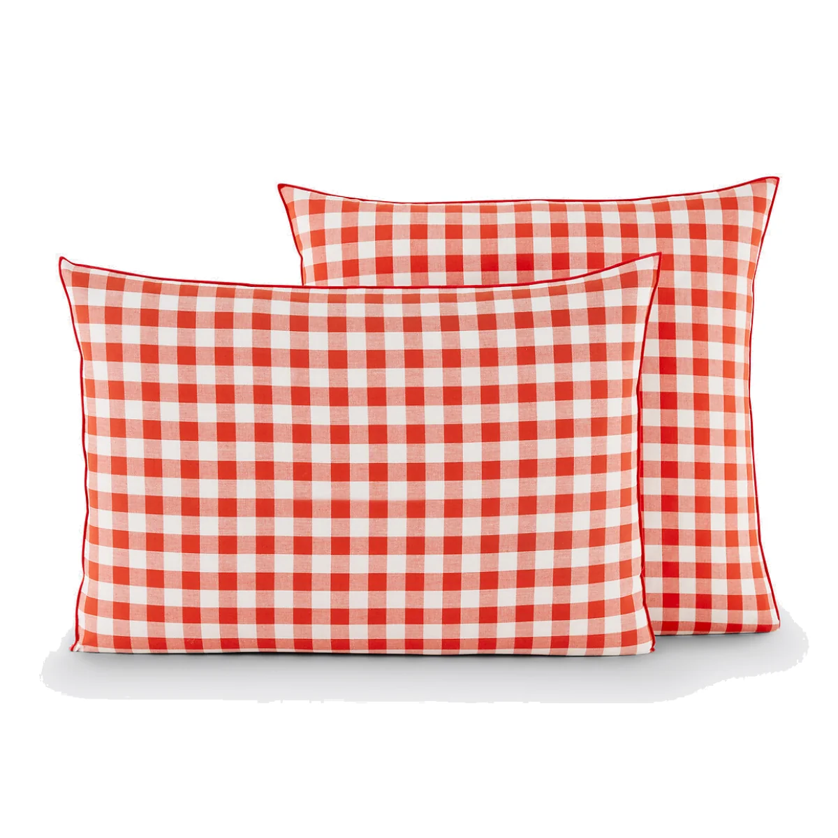 Veldi Orange Cotton Pillowcase – image 1