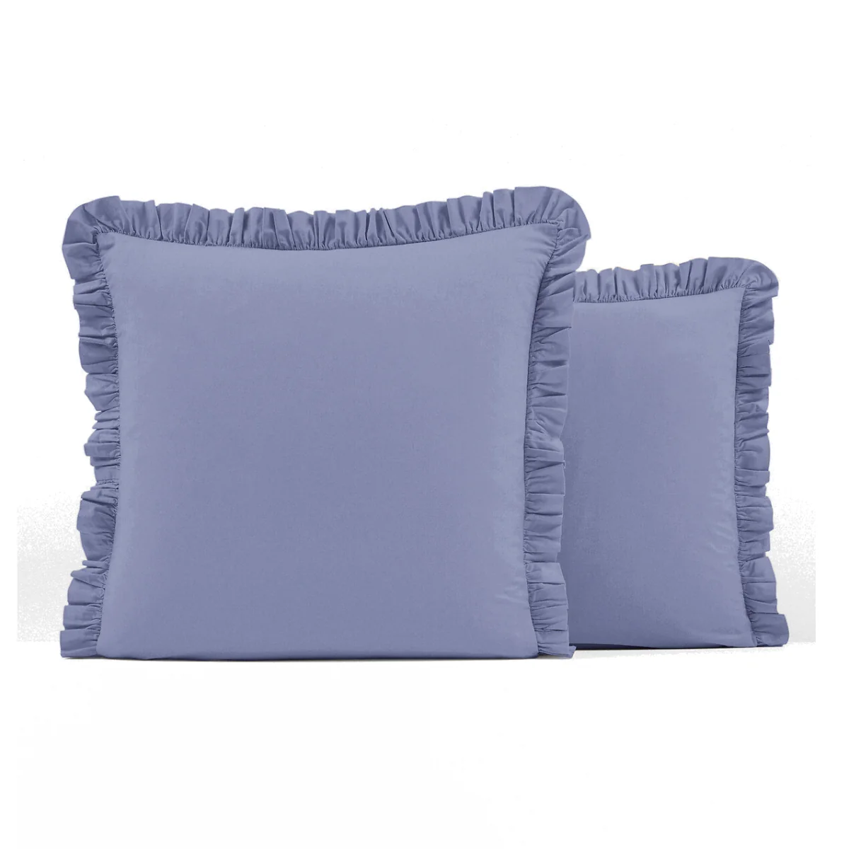 Ruffle 100% Washed Cotton Pillowcase – image 1