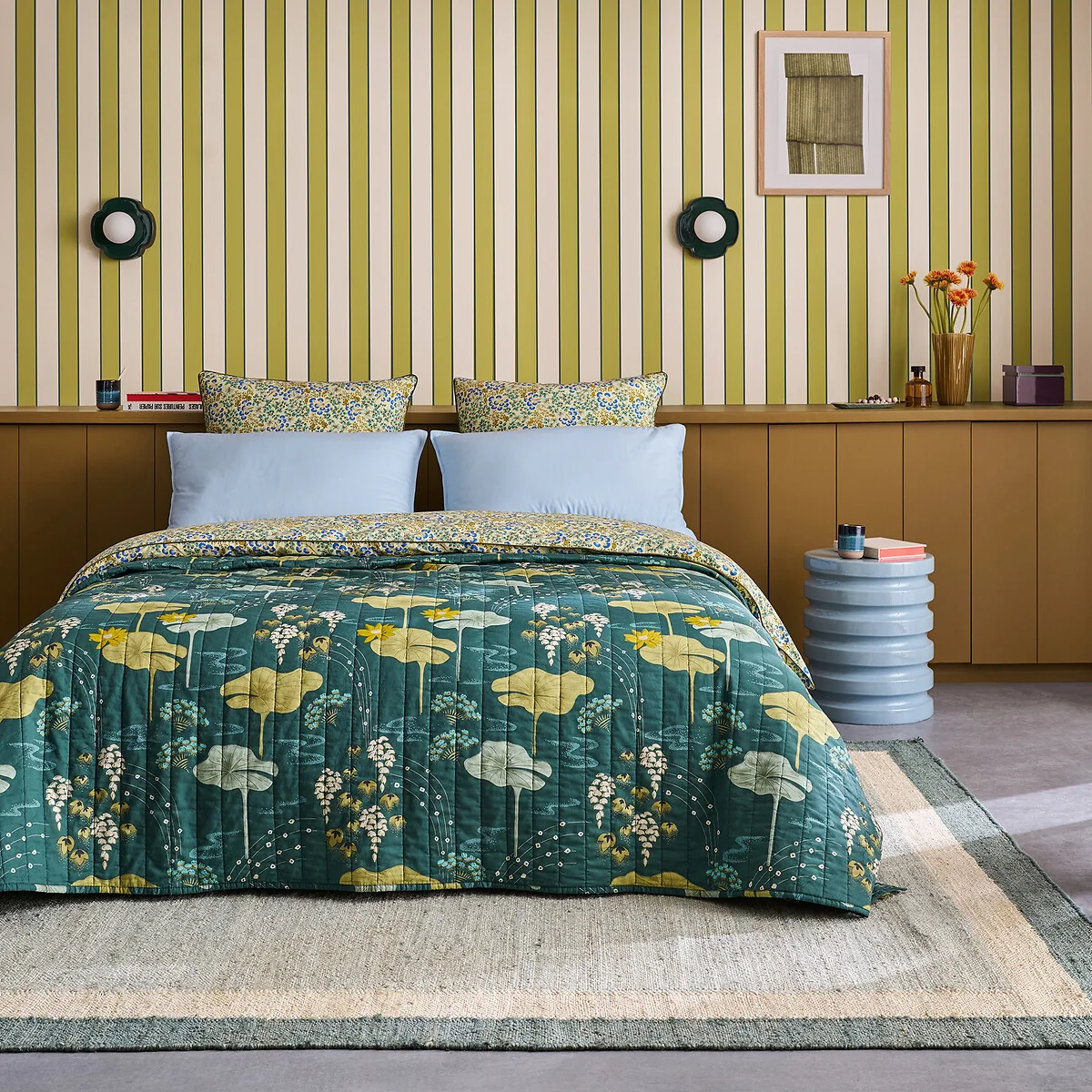 Scenario Plain 100% Washed Cotton Pillowcase – image 3