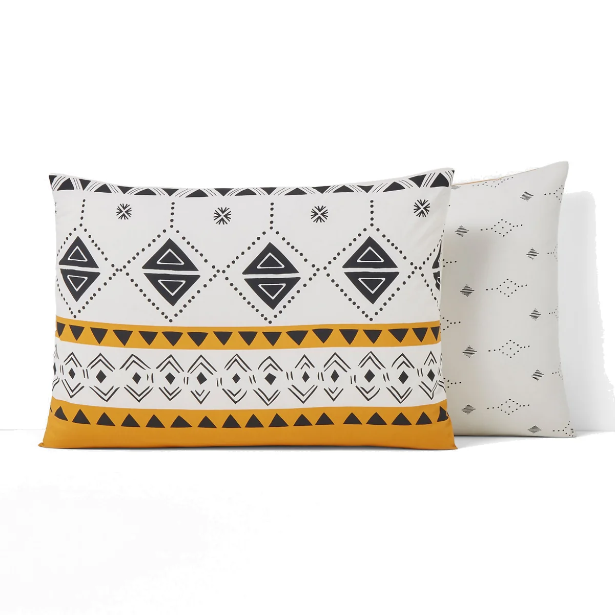 Bahiya Graphic 100% Cotton Percale 200 Thread Count Pillowcase – image 1