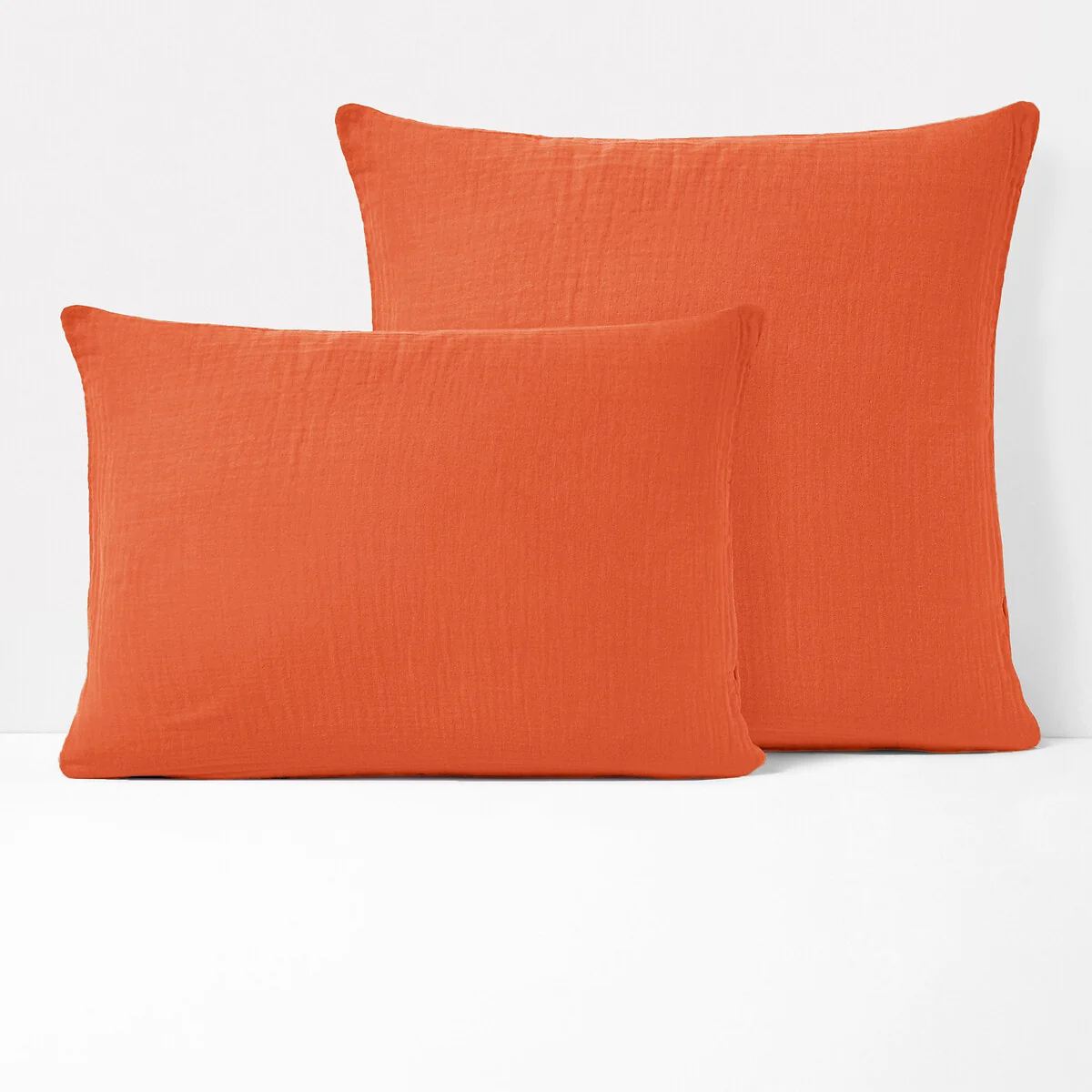 Kumla Plain Cotton Muslin Pillowcase – image 1