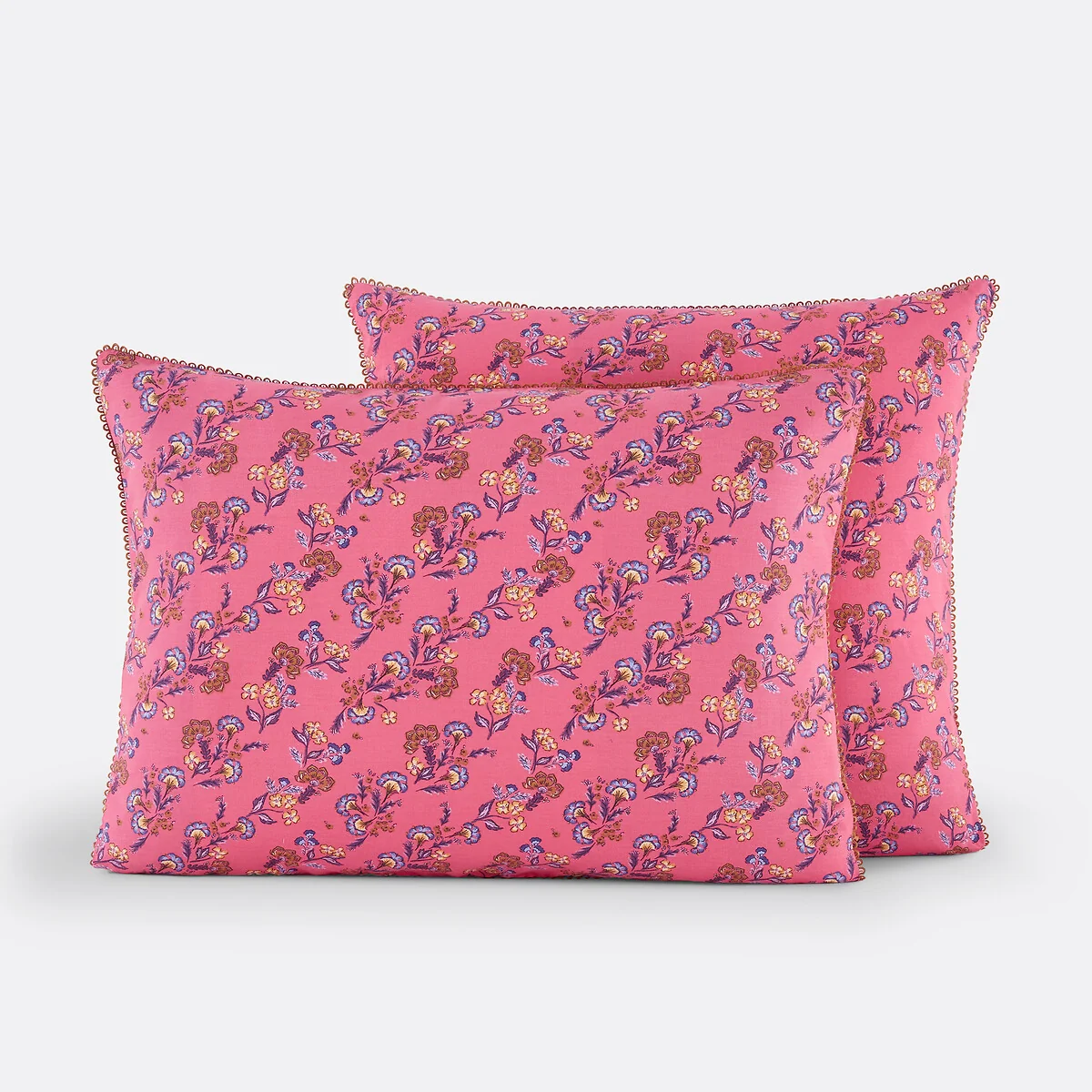 Merline Floral 50% Recycled Cotton Pillowcase – image 2