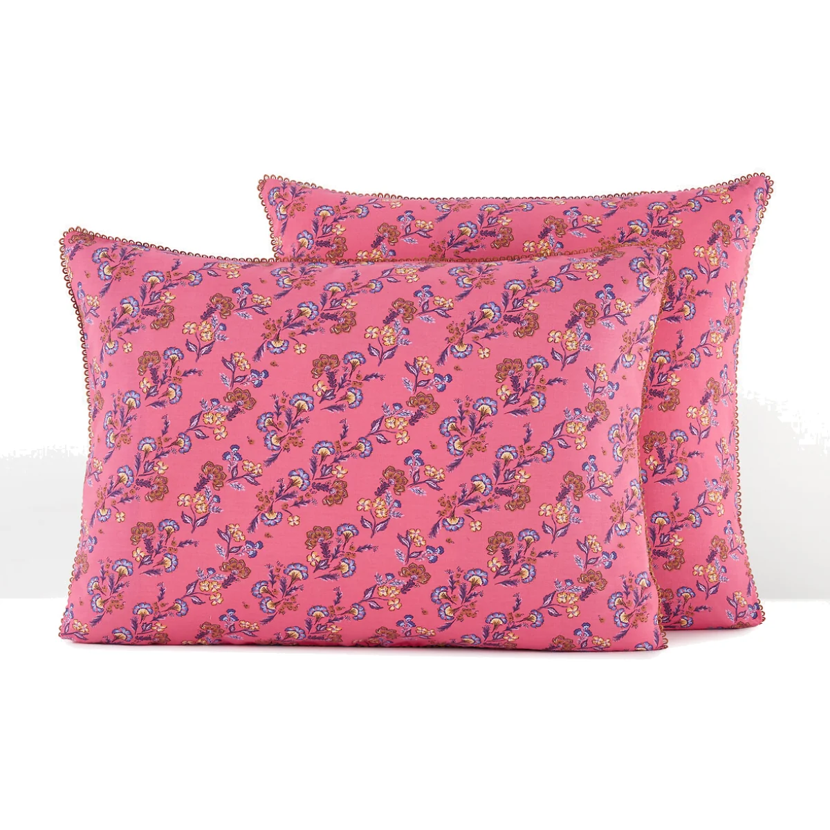 Merline Floral 50% Recycled Cotton Pillowcase – image 1