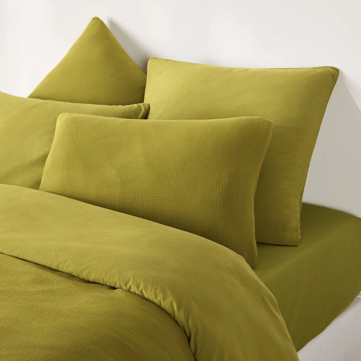 Kumco Cotton Muslin & Washed Cotton Pillowcase – image 5