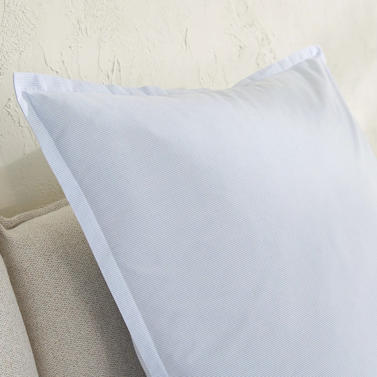 Sabbal Washed Cotton Percale 300 Thread Count Pillowcase – image 3