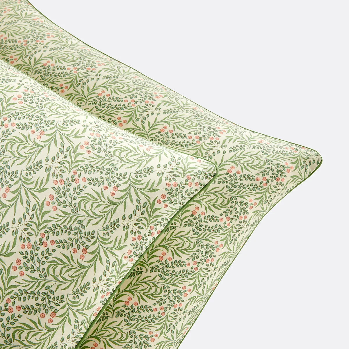 Lizbeth Floral 100% Cotton Satin 300 Thread Count Pillowcase – image 4