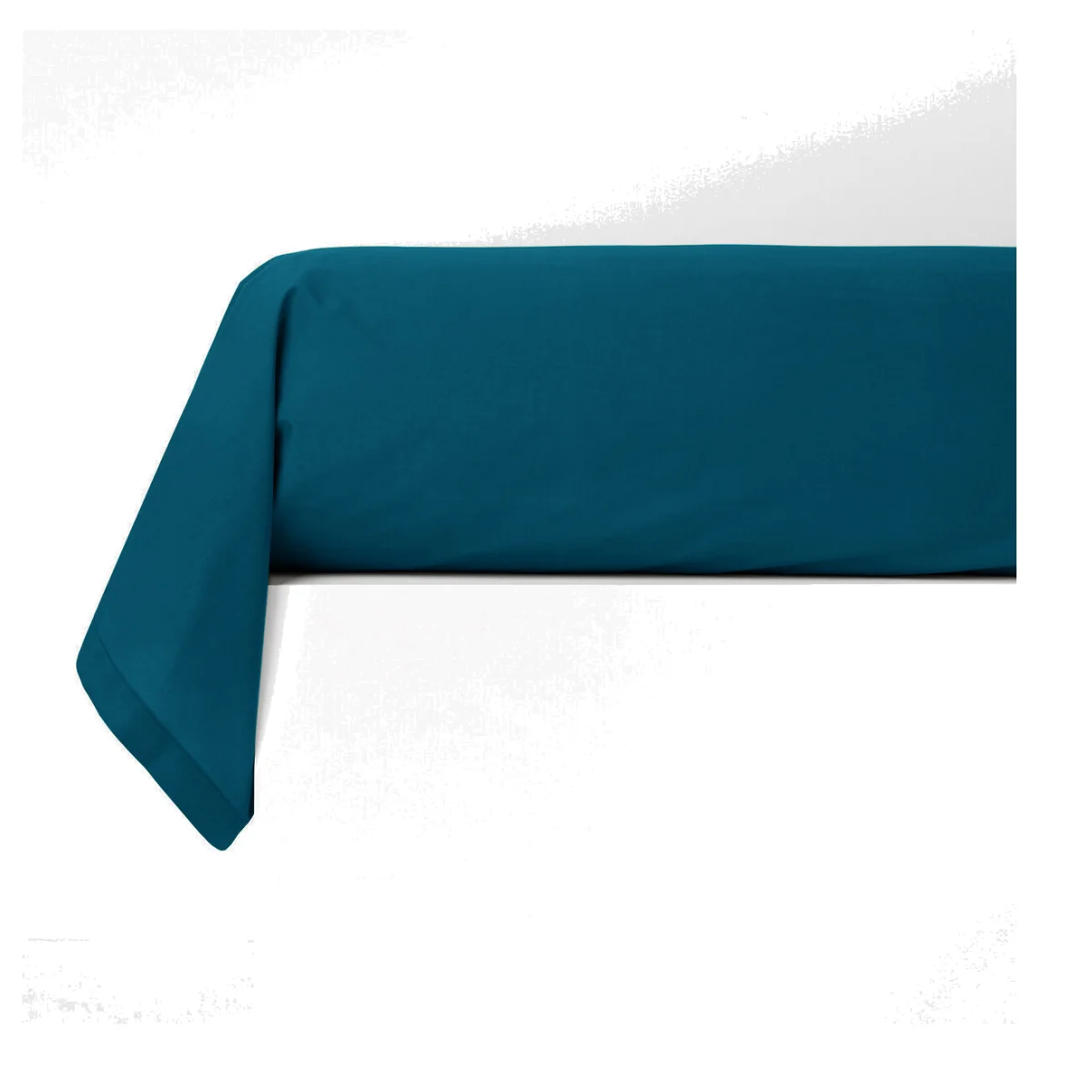 Best Quality Plain 100% Cotton Percale 200 Thread Count Bolster Pillowcase – image 1