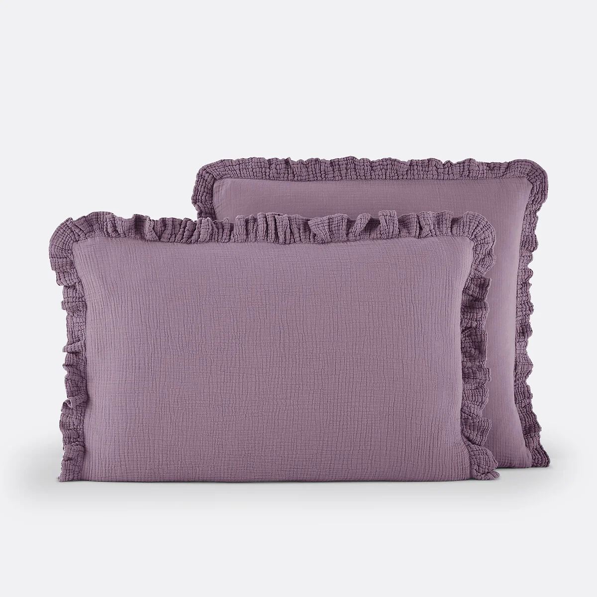 Kumla Plain 100% Cotton Muslin Pillowcase – image 2