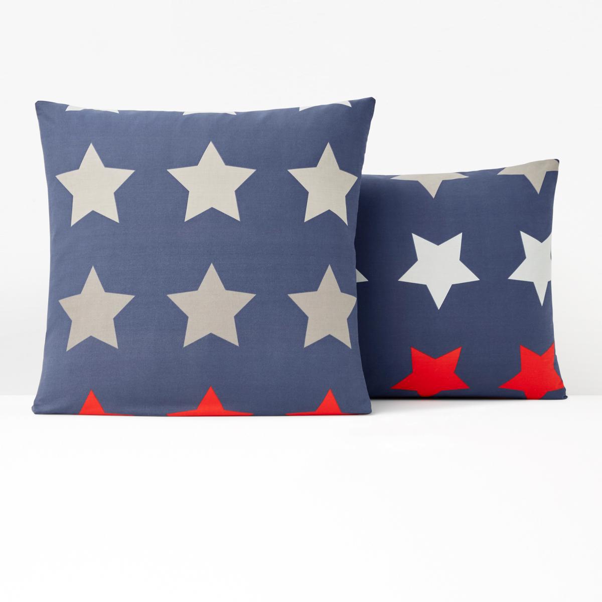 Stars Printed Cotton Pillowcase – image 2