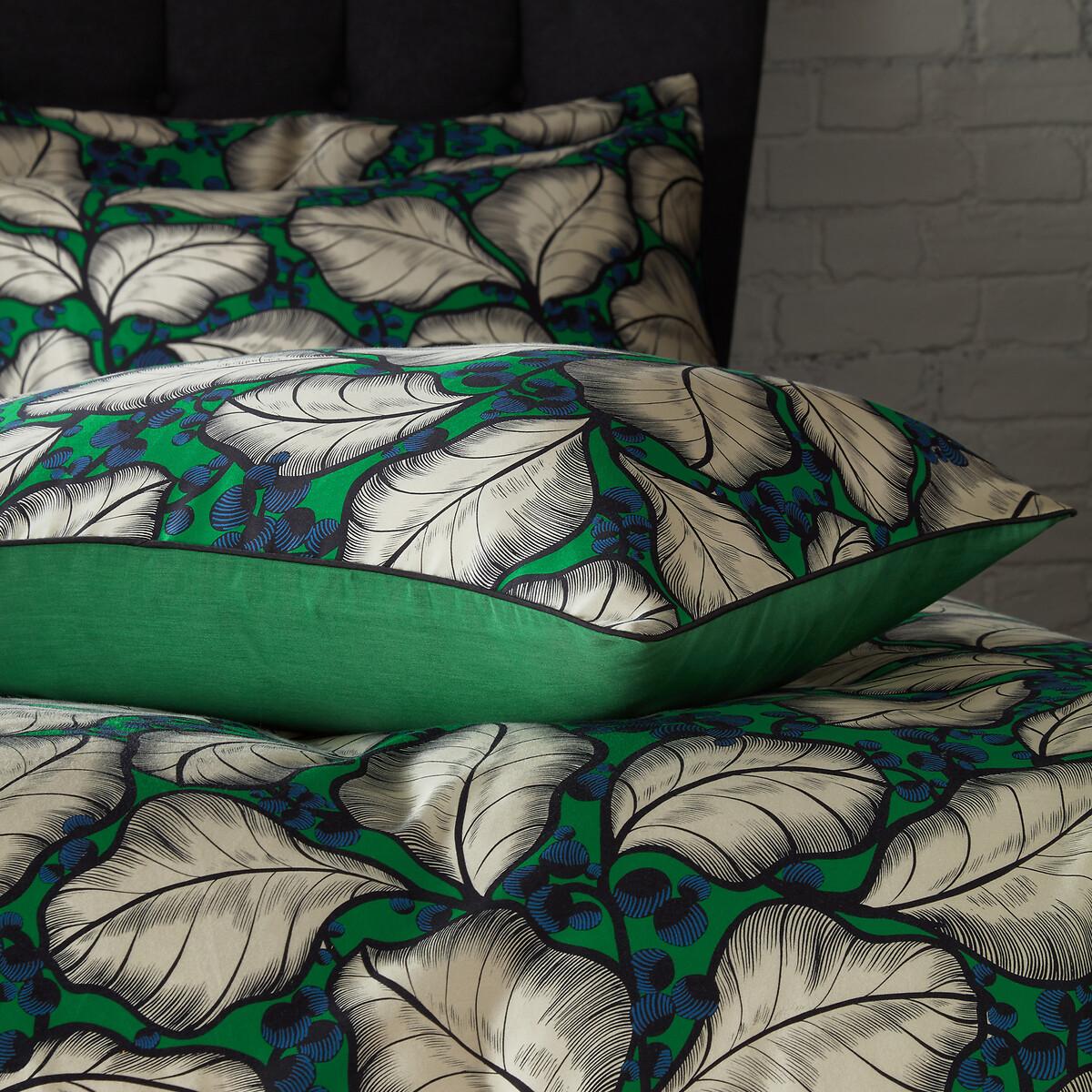 Magali Cascading Leaf 100% Cotton Pillowcase – image 2