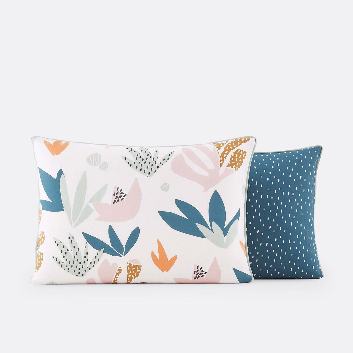 Maranhao Graphic Floral Cotton Pillowcase – image 3