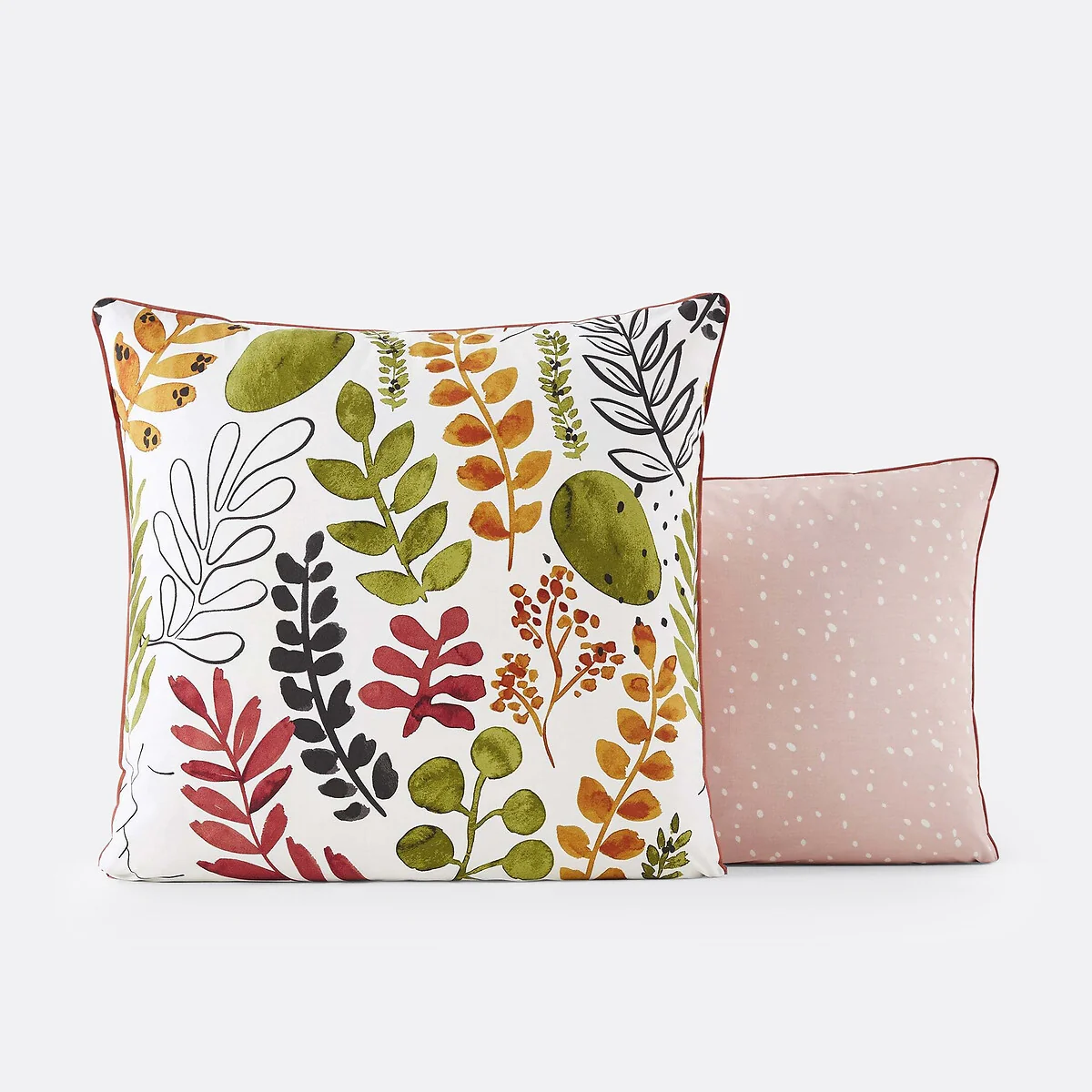 Palm Spring Floral Cotton Percale 200 Thread Count Pillowcase – image 2