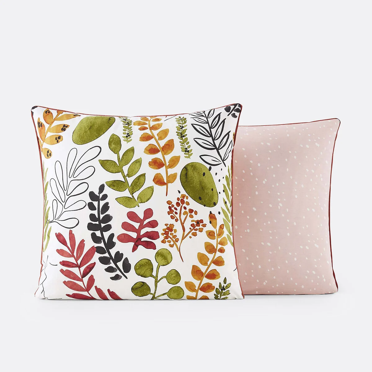 Palm Spring Floral Cotton Percale 200 Thread Count Pillowcase – image 3