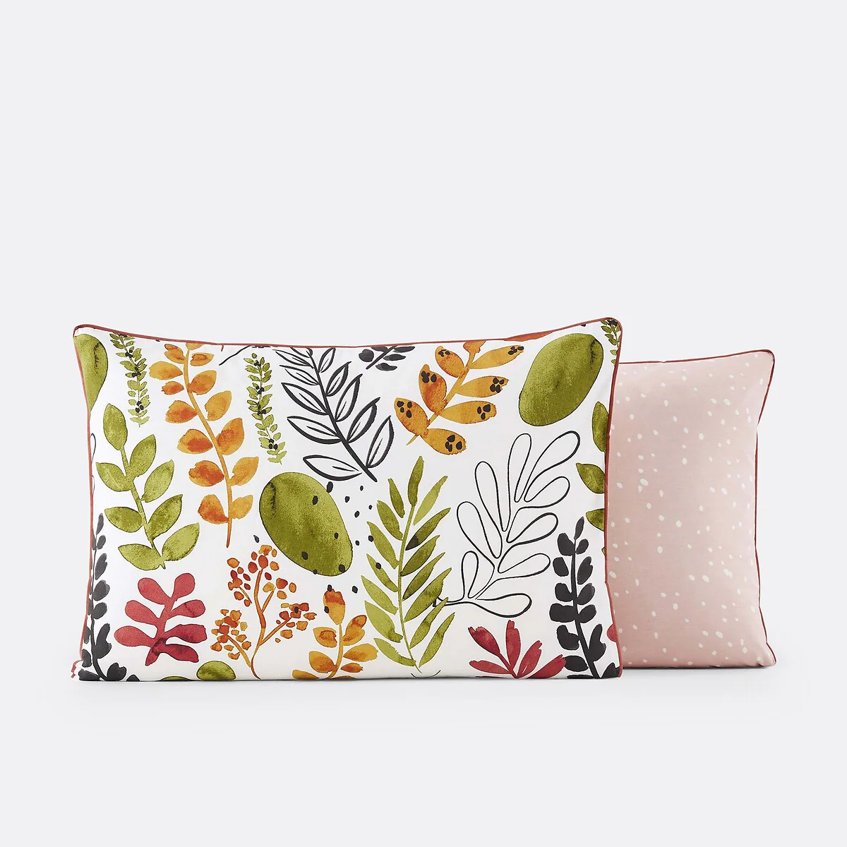 Palm Spring Floral Cotton Percale 200 Thread Count Pillowcase – image 4