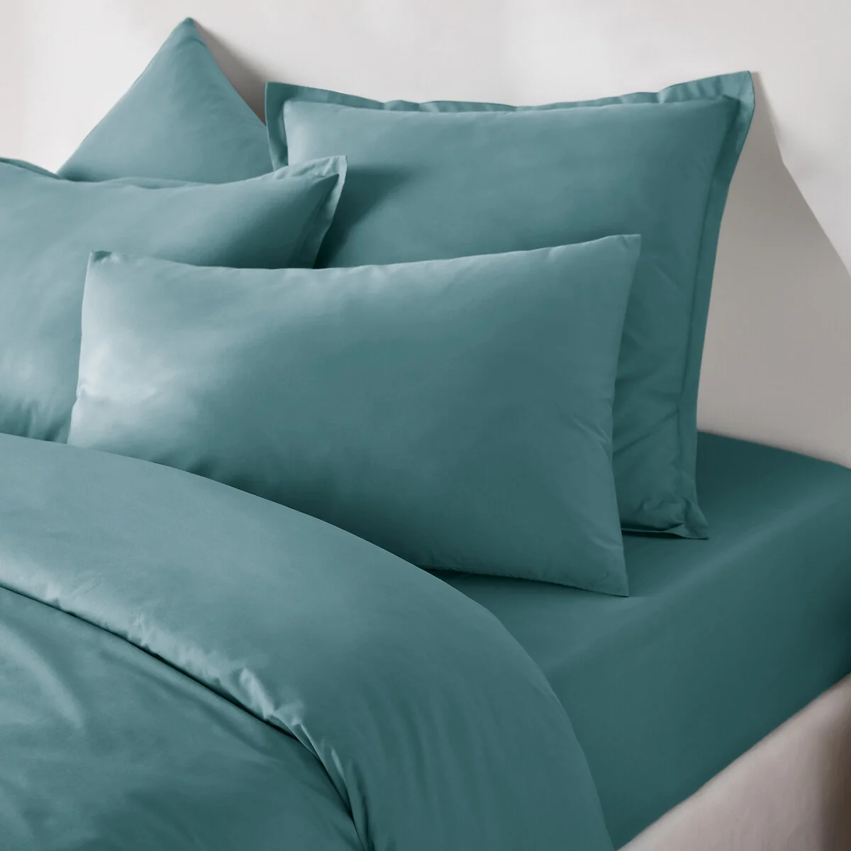Best Quality Plain 100% Cotton Percale 200 Thread Count Pillowcase – image 4