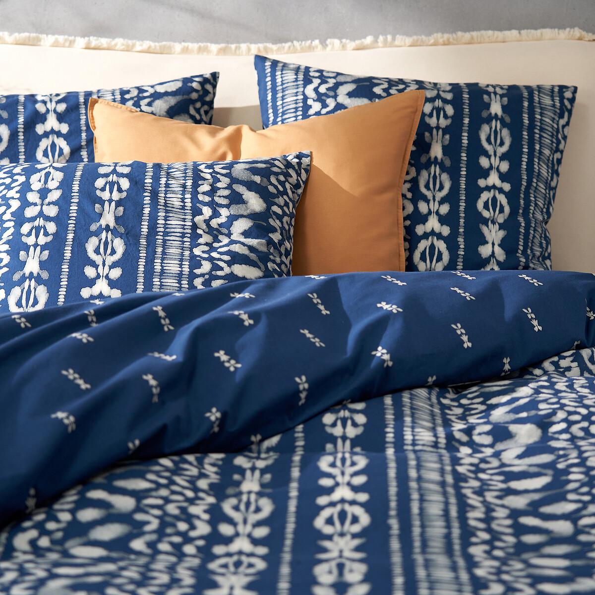 Tinta Watercolour Ikat 100% Washed Cotton Pillowcase – image 3