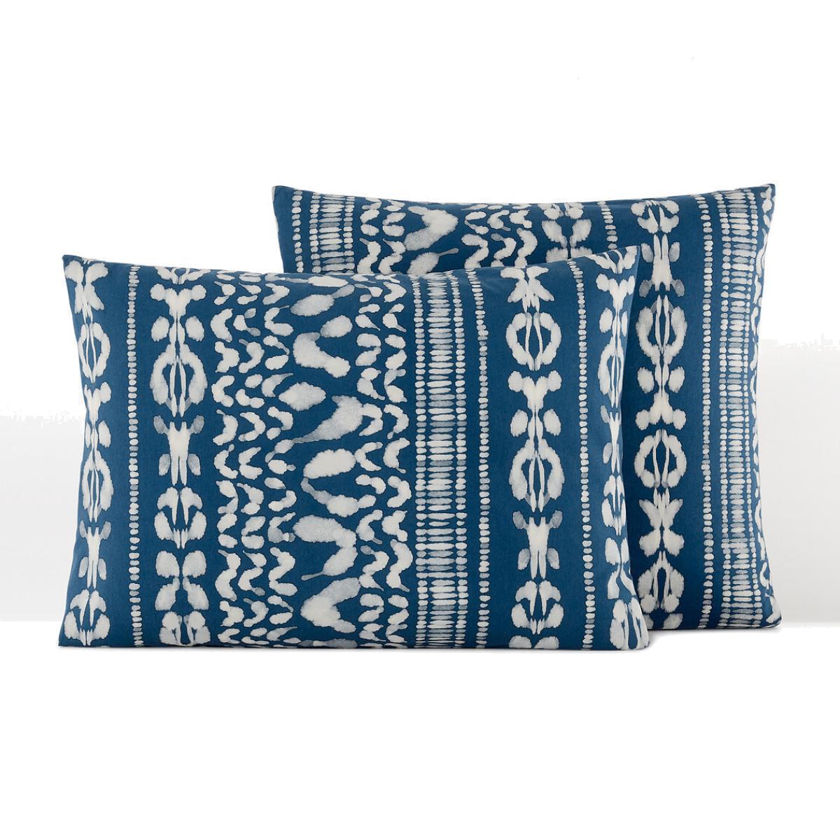 Tinta Watercolour Ikat 100% Washed Cotton Pillowcase – image 1