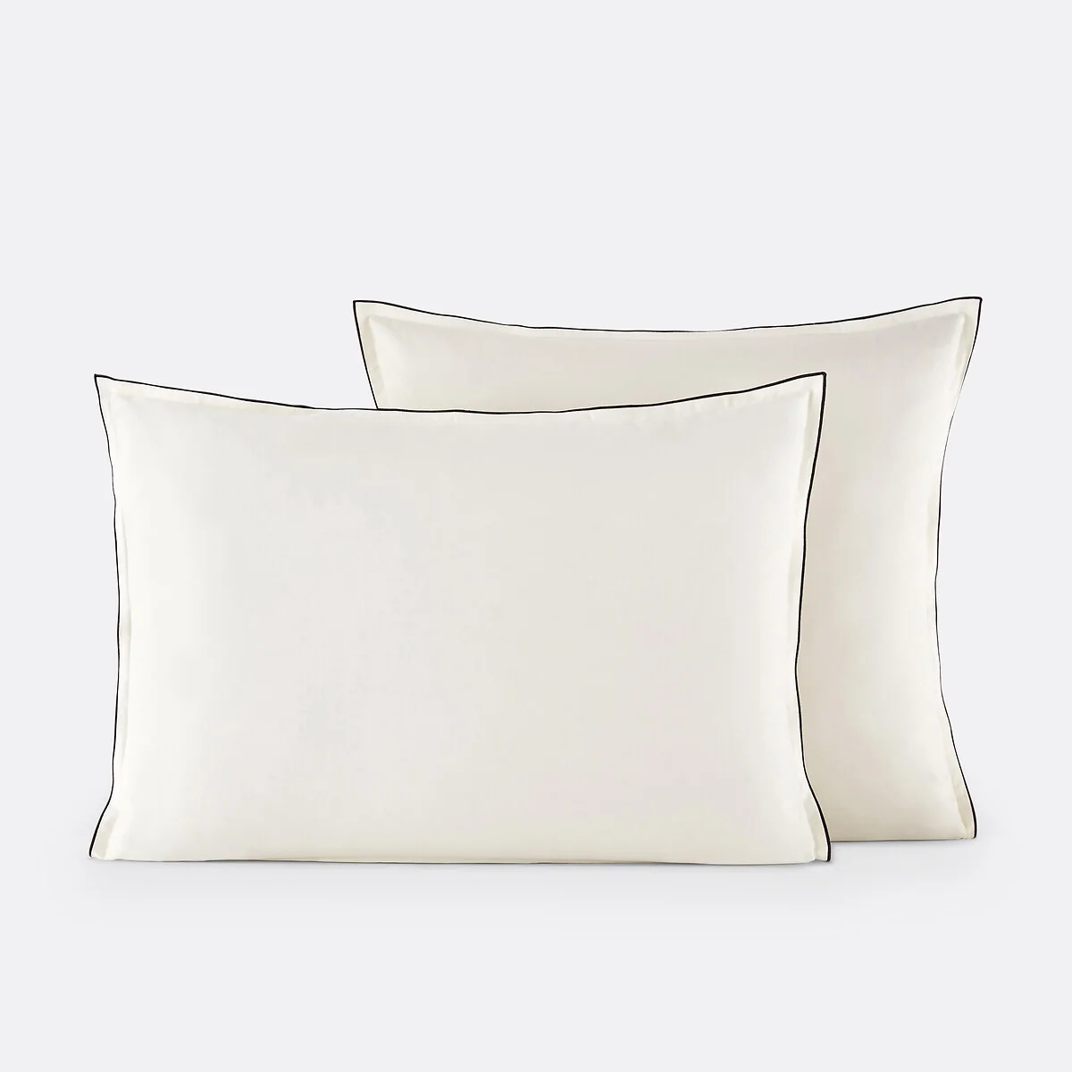 Victor Plain 100% Washed Cotton Satin 300 Thread Count Pillowcase – image 2