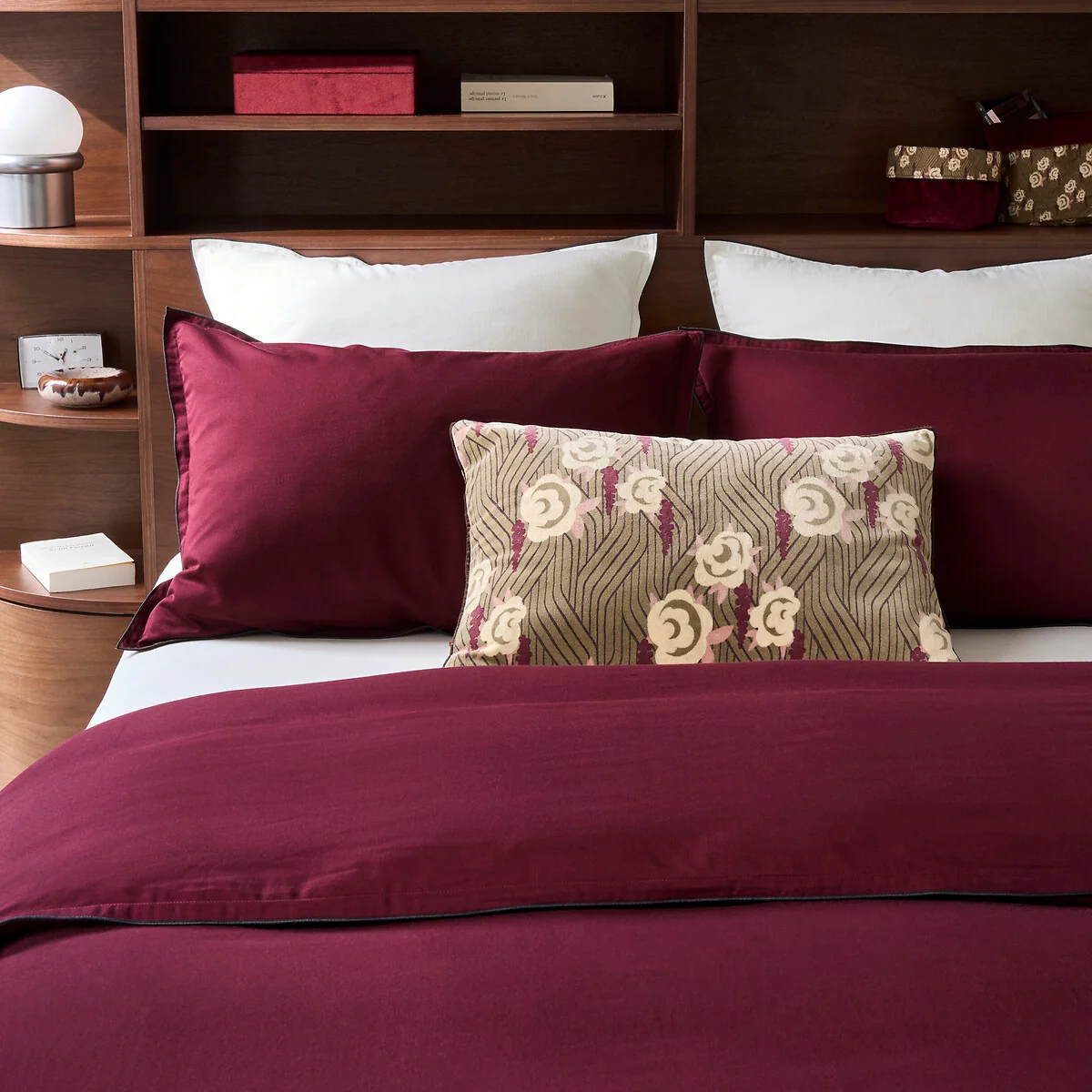 Victor Plain 100% Washed Cotton Satin 300 Thread Count Pillowcase – image 3
