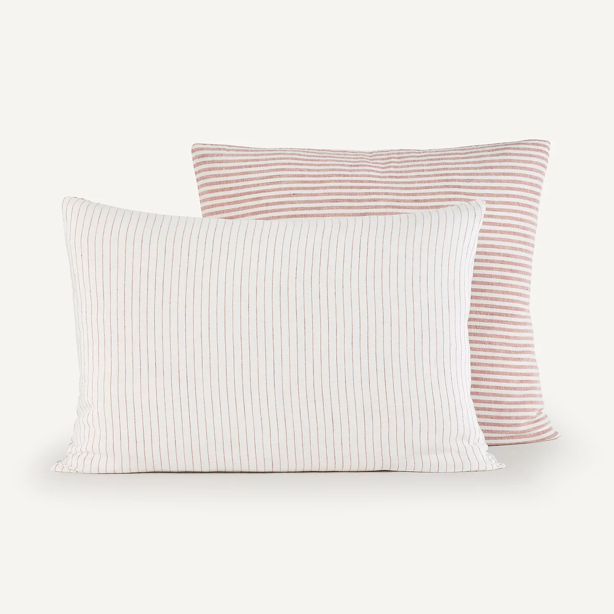 Deutzia Dyed Woven Washed Linen Pillowcase – image 3
