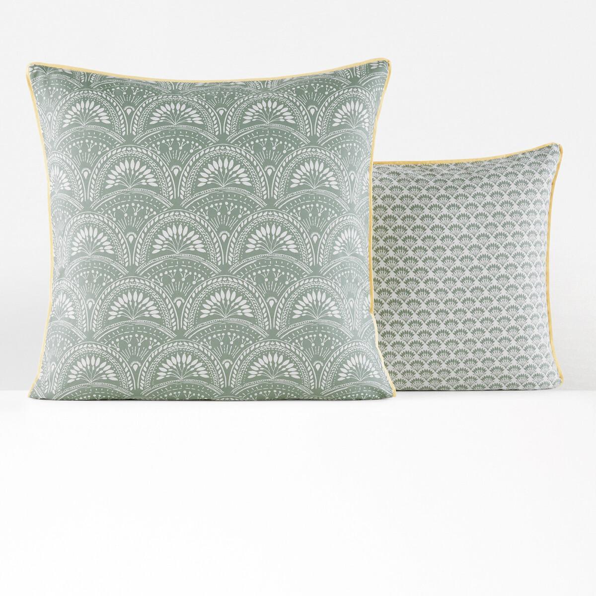 Jaipur Green Washed Cotton Pillowcase – image 2