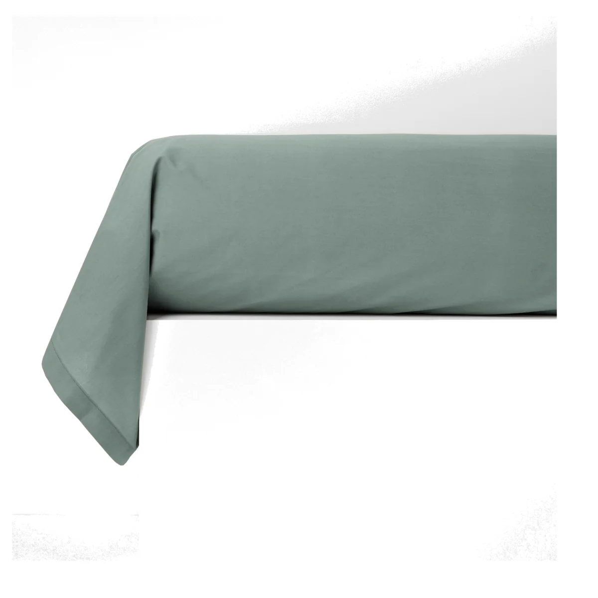 Best Quality Plain 100% Cotton Percale 200 Thread Count Bolster Pillowcase – image 1